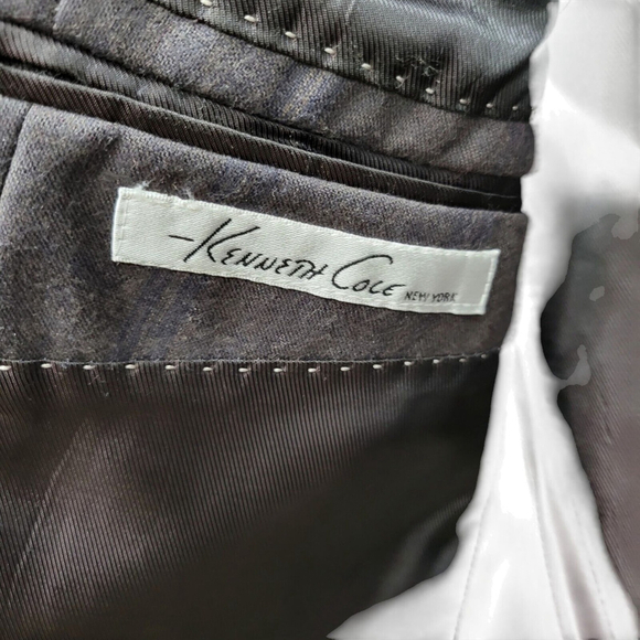 Kenneth Cole New York Men's 100% Wool Suit Separate Jacket 42R. Excellent Cond. - Picture 10 of 10